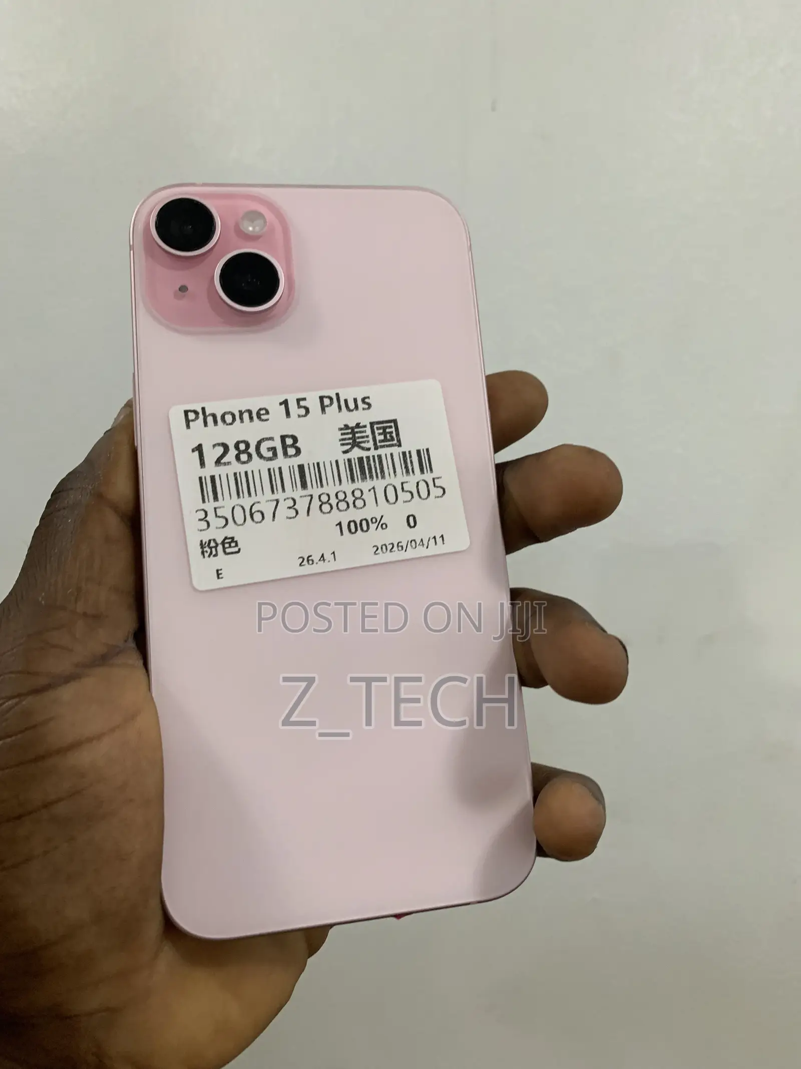 Apple iPhone 15 Plus 128 GB Pink
