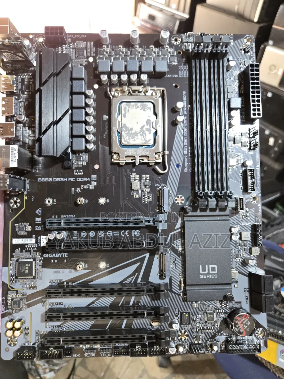 I5 12th Gen Board and Processor Ddr4 Support