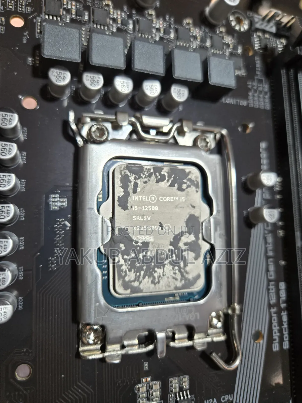 I5 12th Gen Board and Processor Ddr4 Support
