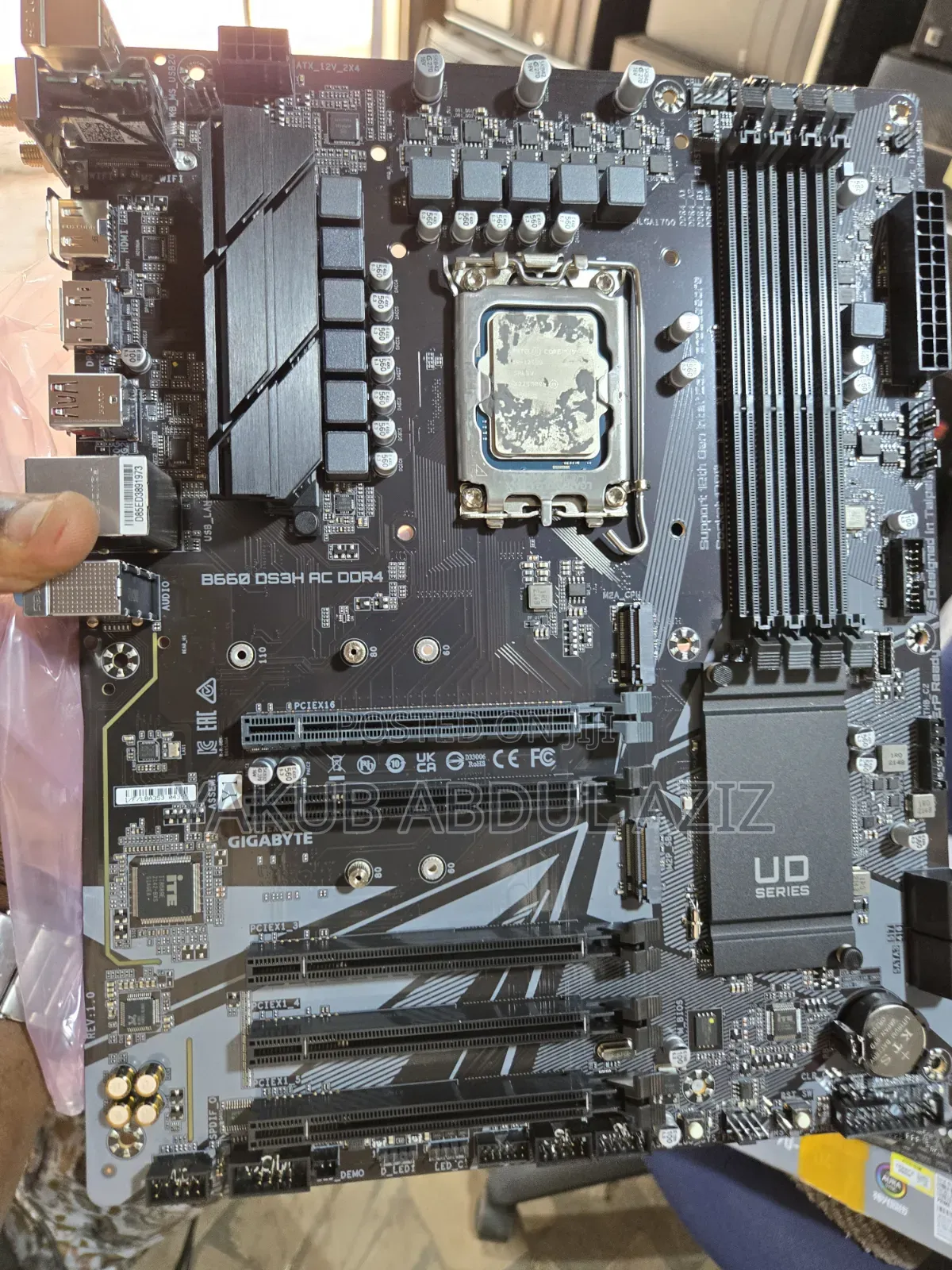 I5 12th Gen Board and Processor Ddr4 Support