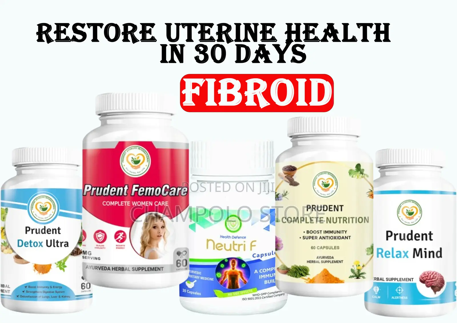 Restore Uterine Health In 30 Days (Fibroid)