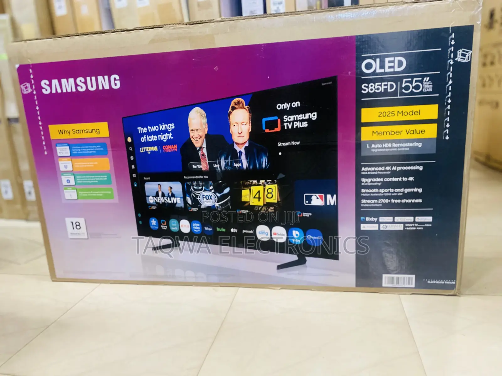 Samsung Qn55s85fdf 55” Oled Smart Tv