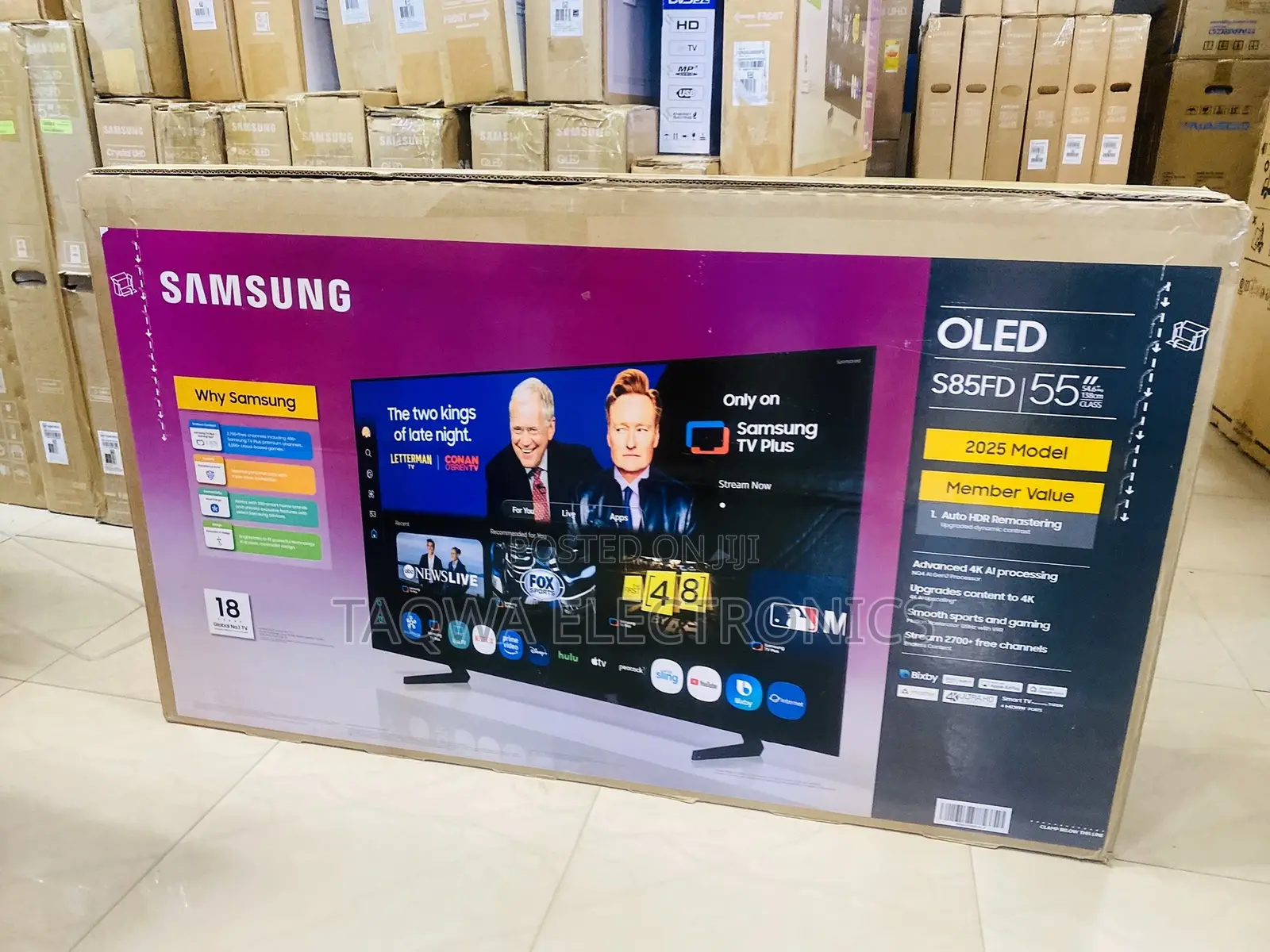 Samsung Qn55s85fdf 55” Oled Smart Tv