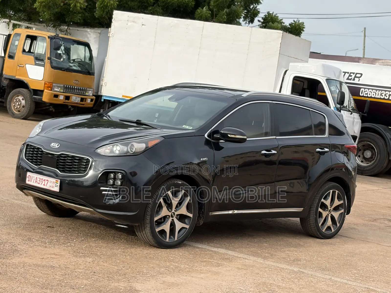 Kia Sportage EX 4dr SUV AWD (2.4L 4cyl 6A) 2017 Black