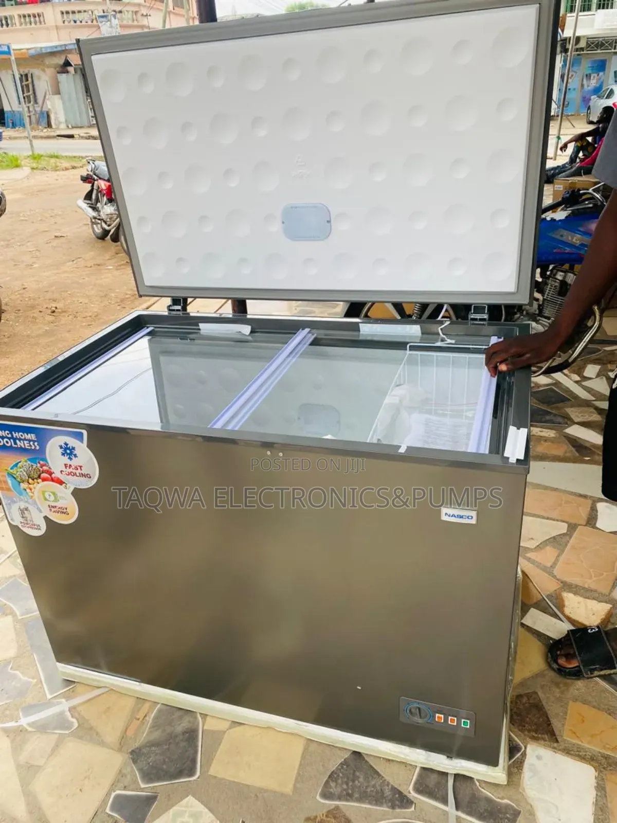 Commercial Nasco 338l Chest Freezer