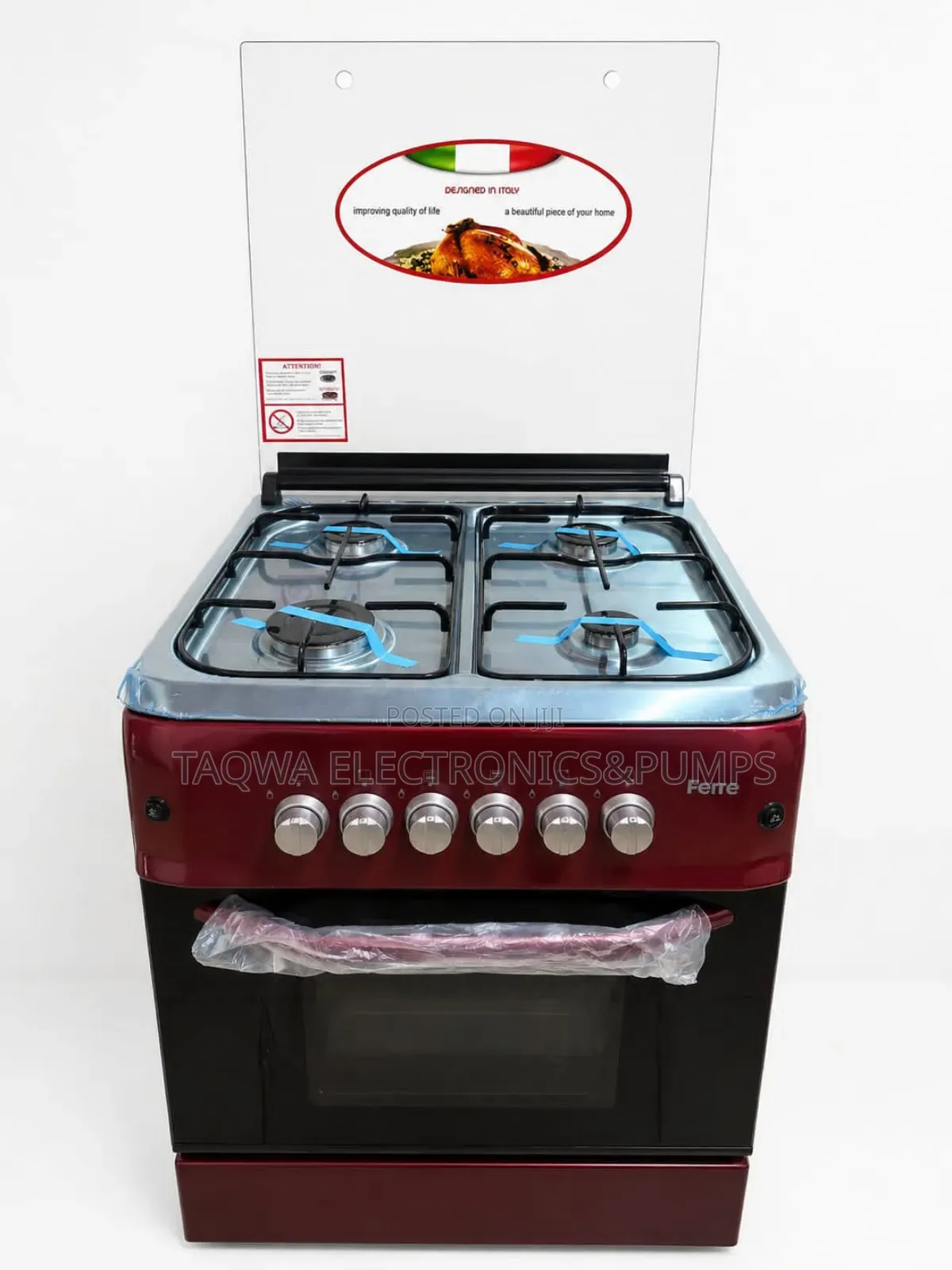 All Gas Ferre 60x60 Gas Cooker