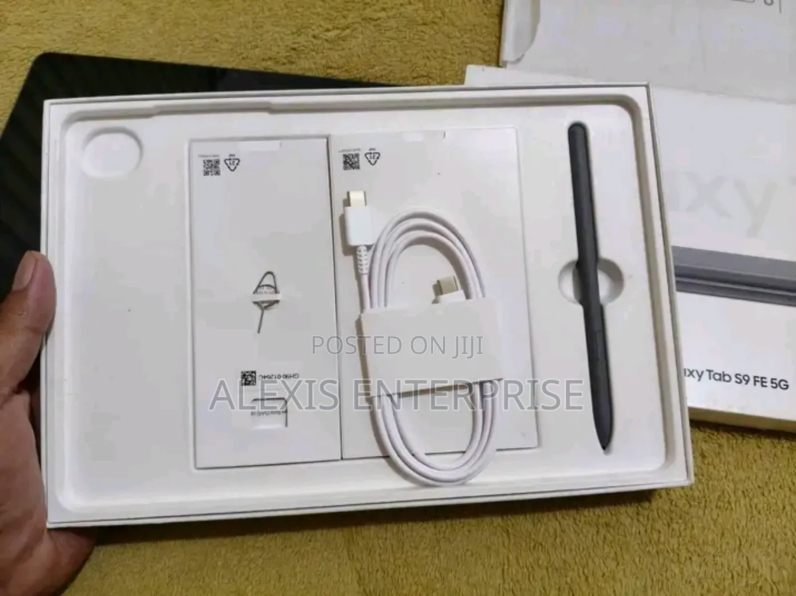 New Samsung Galaxy Tab S9 FE 256 GB Black
