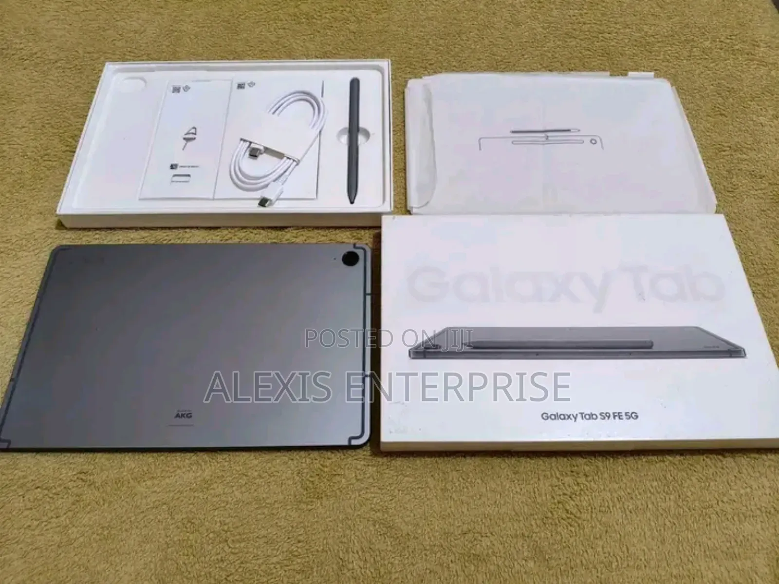 New Samsung Galaxy Tab S9 FE 256 GB Black