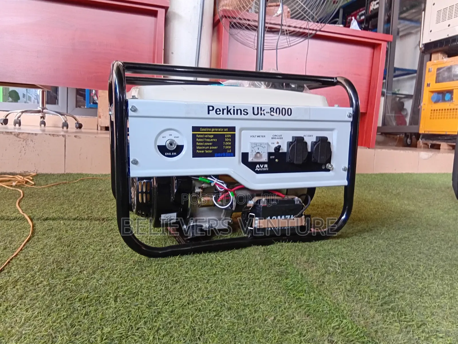 Perkins 7.5kva High-Performance Petrol Generator
