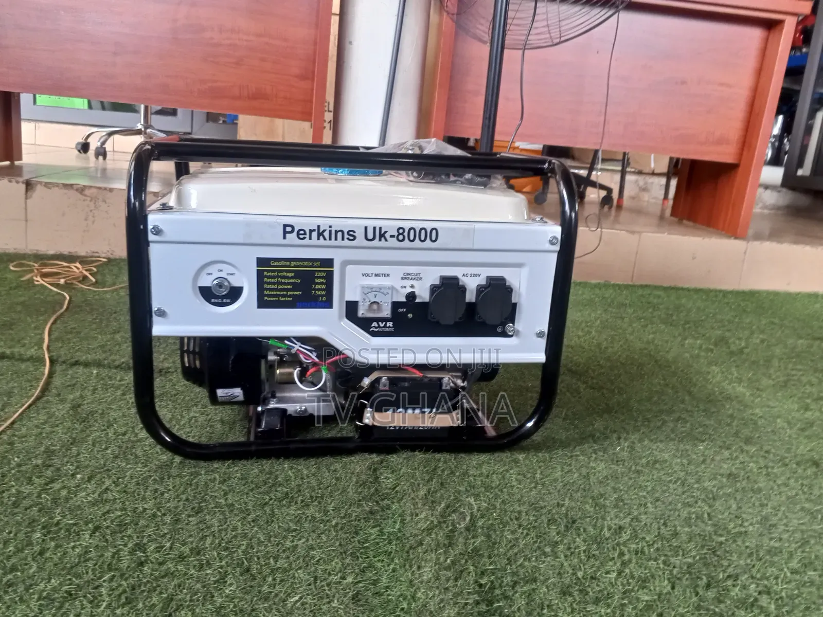 Perkins 7.5kva Portable Petrol Generator for Home Business 7.5kva