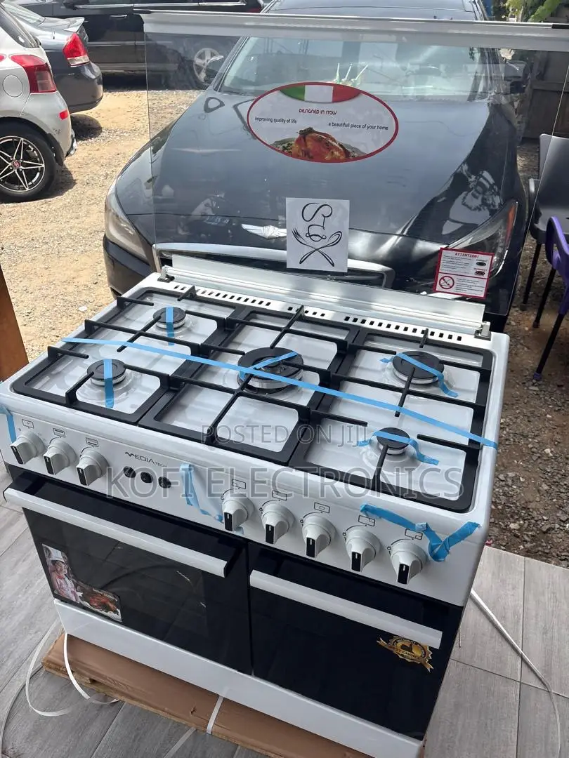 Mediatech 60x90 Gas Cooker With Large Cooking Capacity