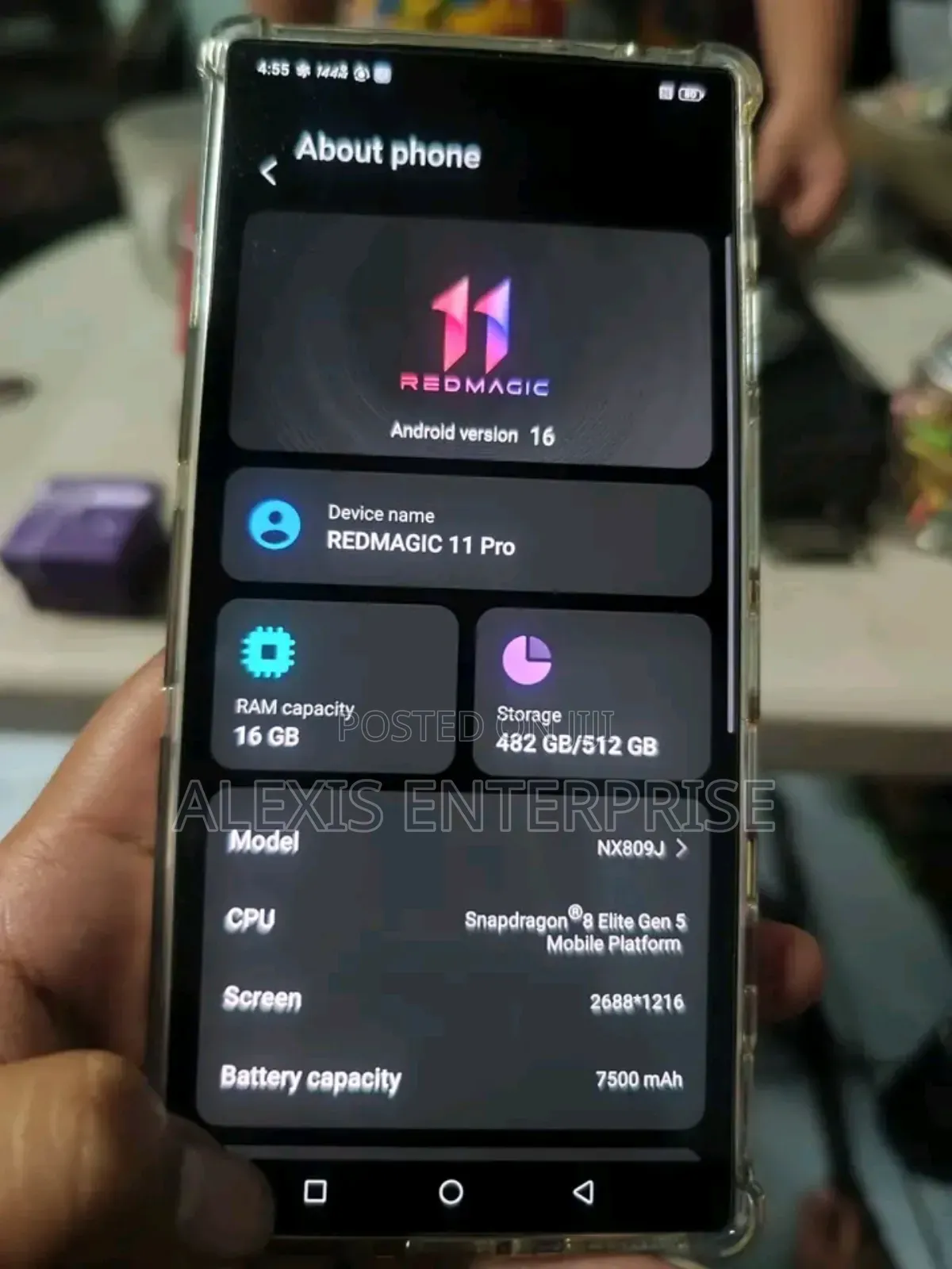 ZTE Nubia RedMagic 11 Pro 512 GB Black