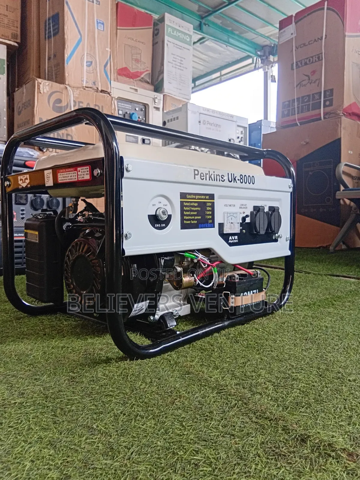 Perkins 7.5kva Rugged Power Backup System