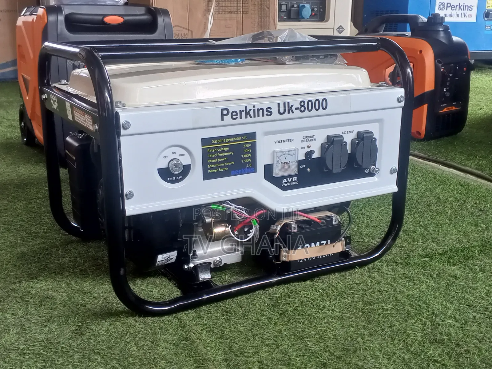 Perkins 7.5kva Heavy-Duty Petrol Generator – Fuel Efficient 7.5 Kva