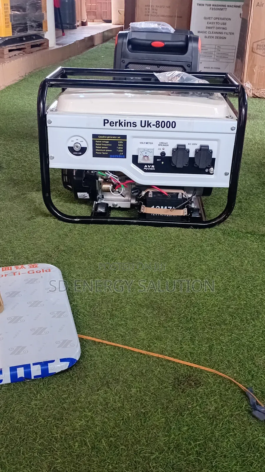 Perkins 7.5kva Portable Diesel Generator