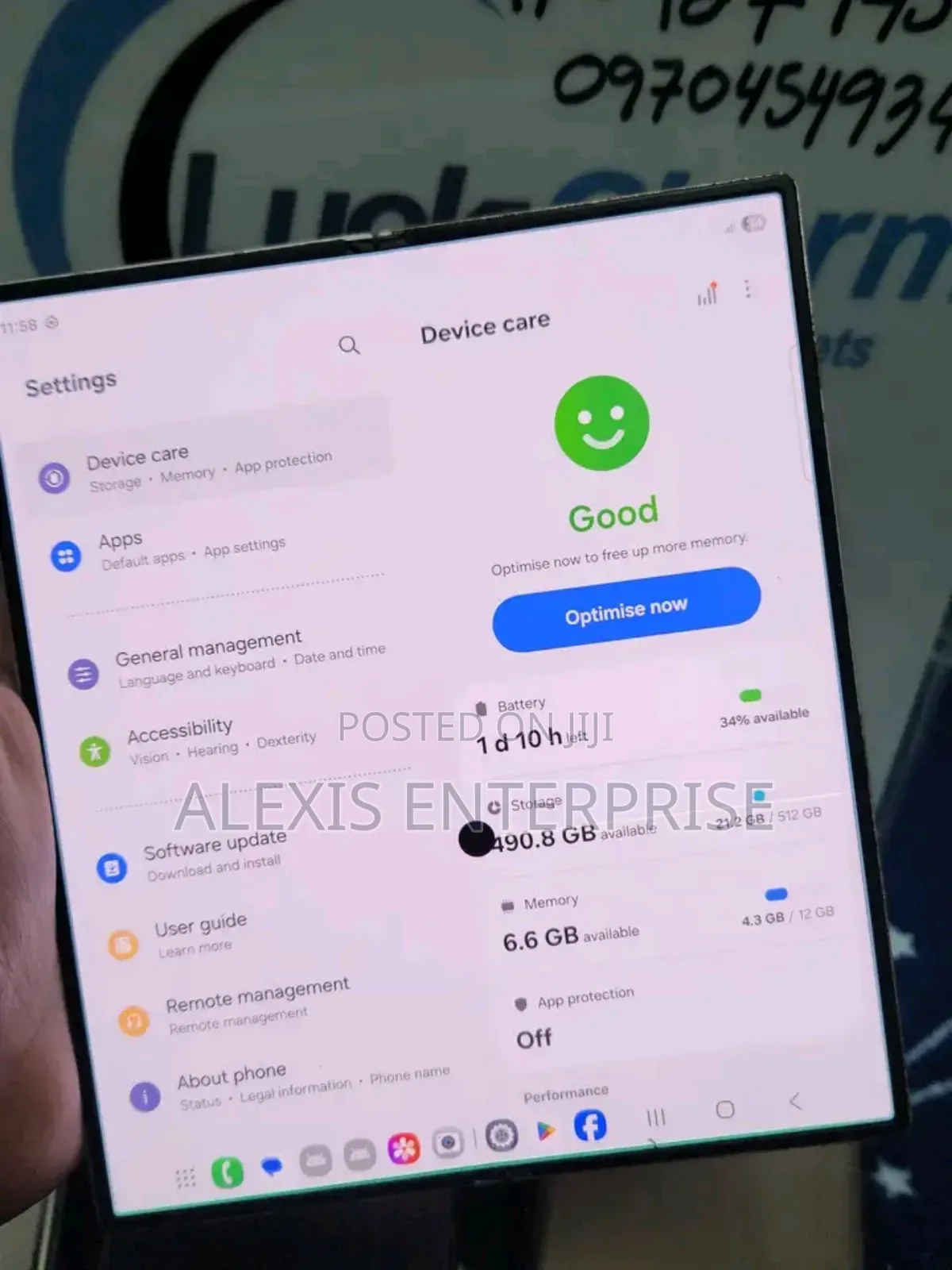 New Samsung Galaxy Z Fold7 512 GB Gray