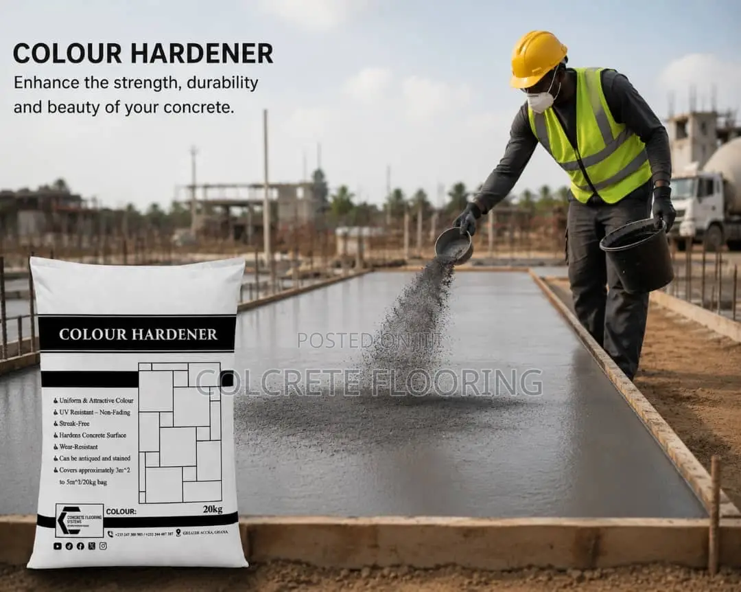 Colour Hardener for Stamped Concrete