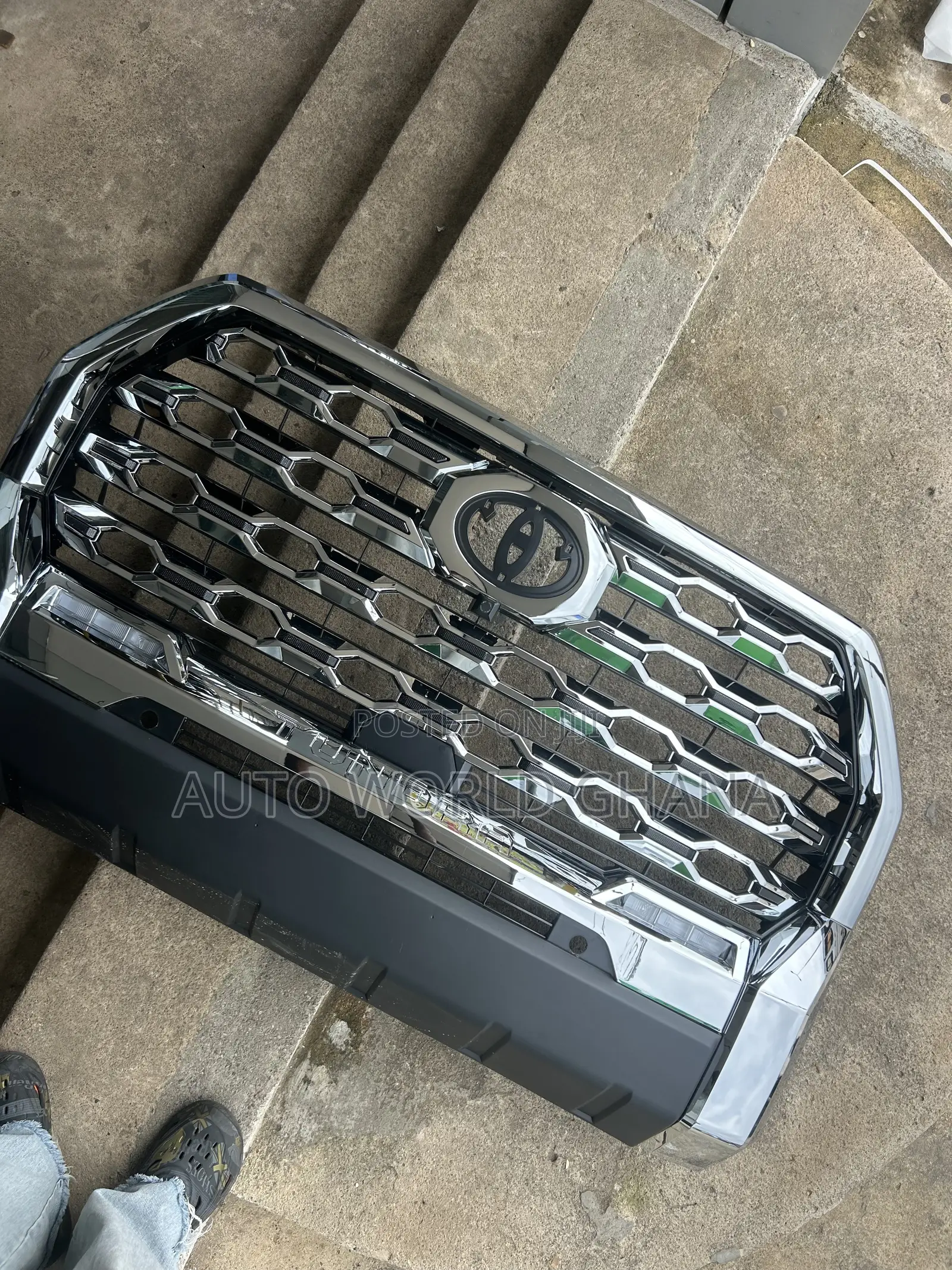 Toyota Tundra 2023-2025 Chrome Bumper