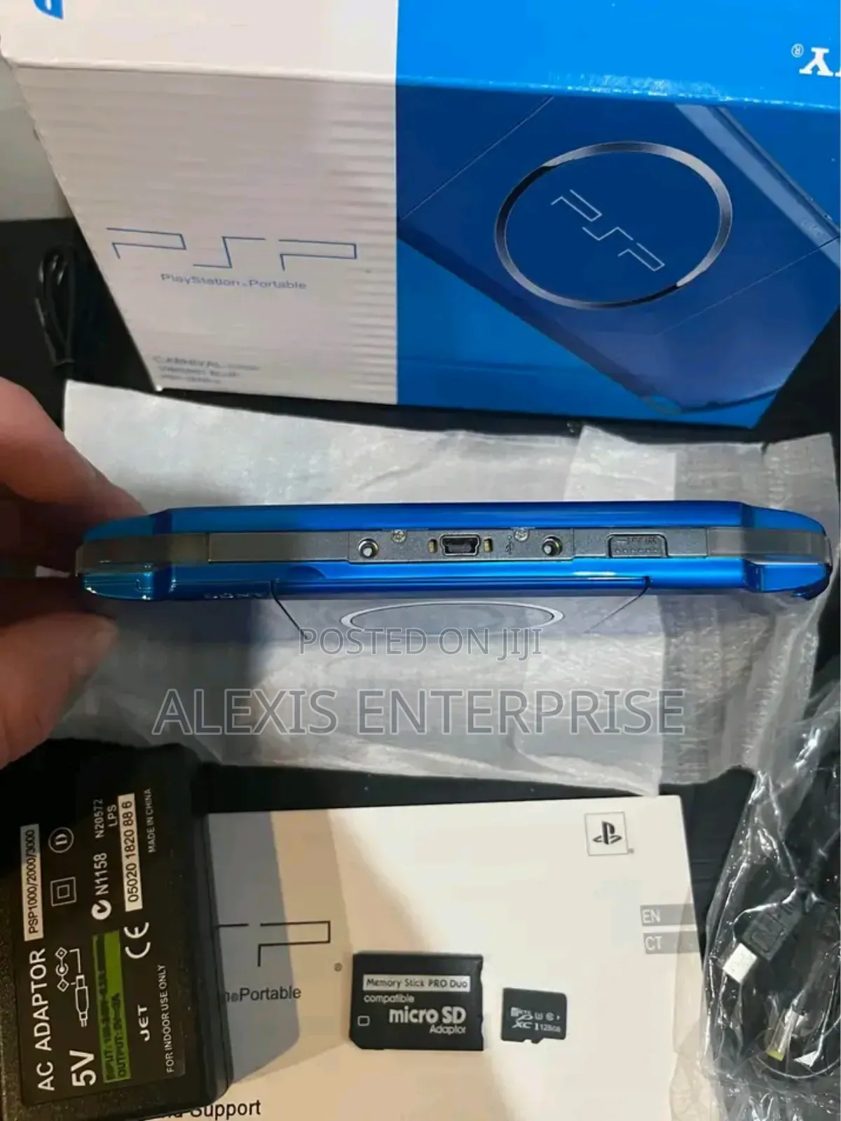 PSP Blue in Box