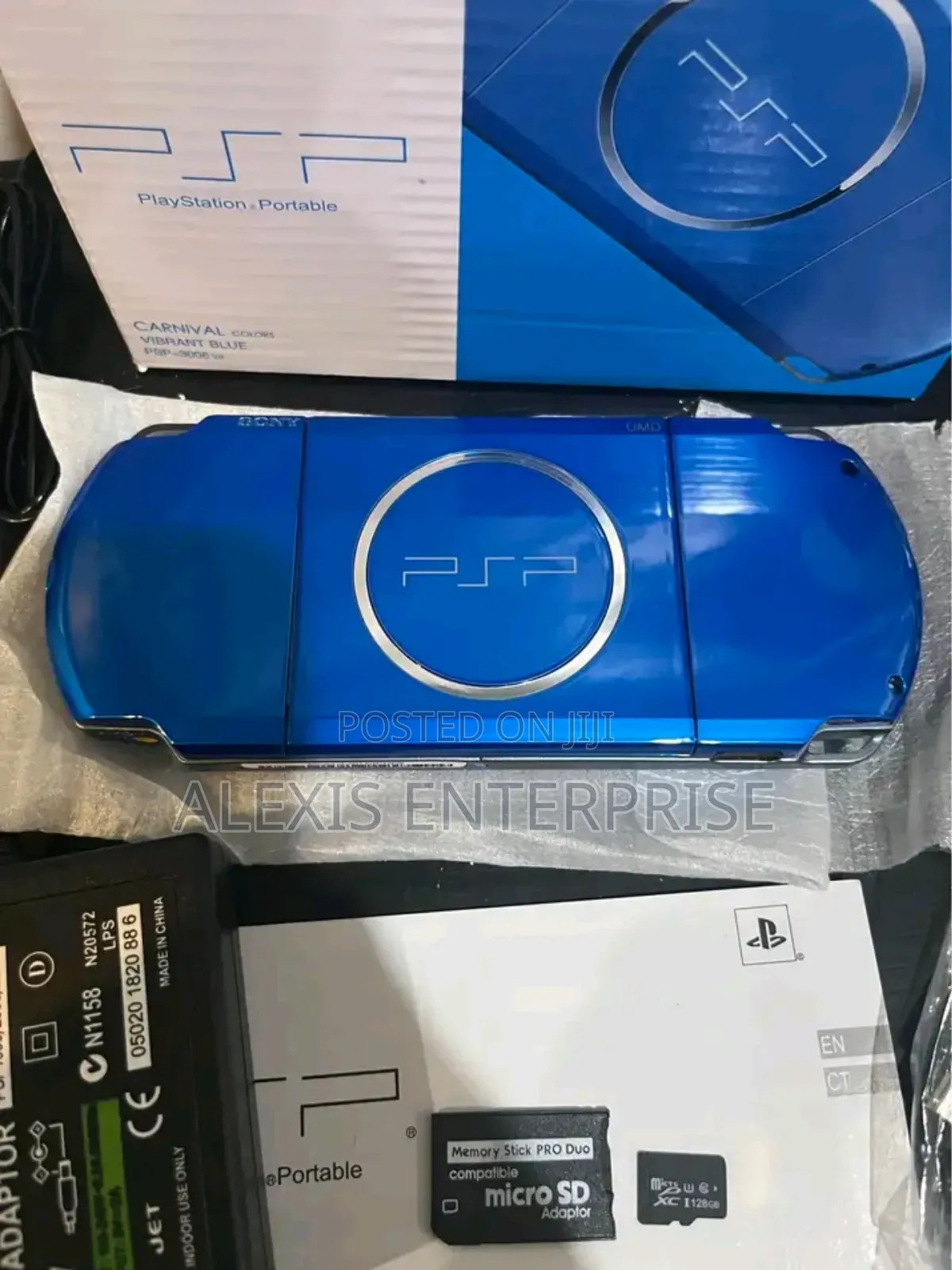 PSP Blue in Box