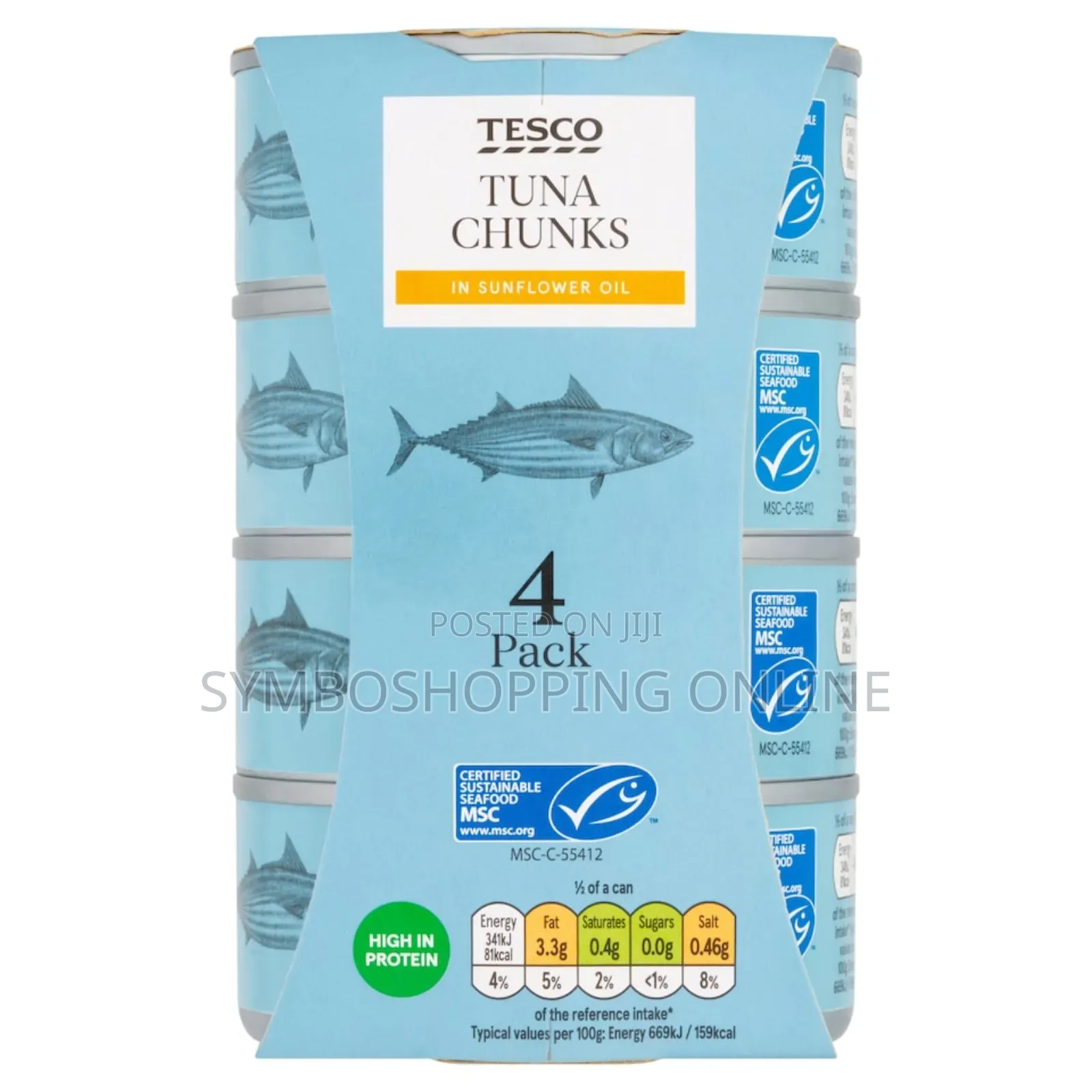 Tesco Tuna Chunks 4pack