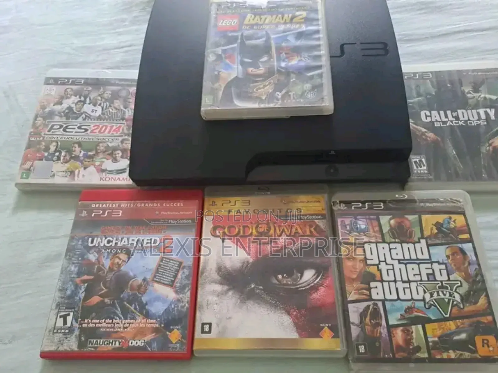 Playstation 3 With Cd Games