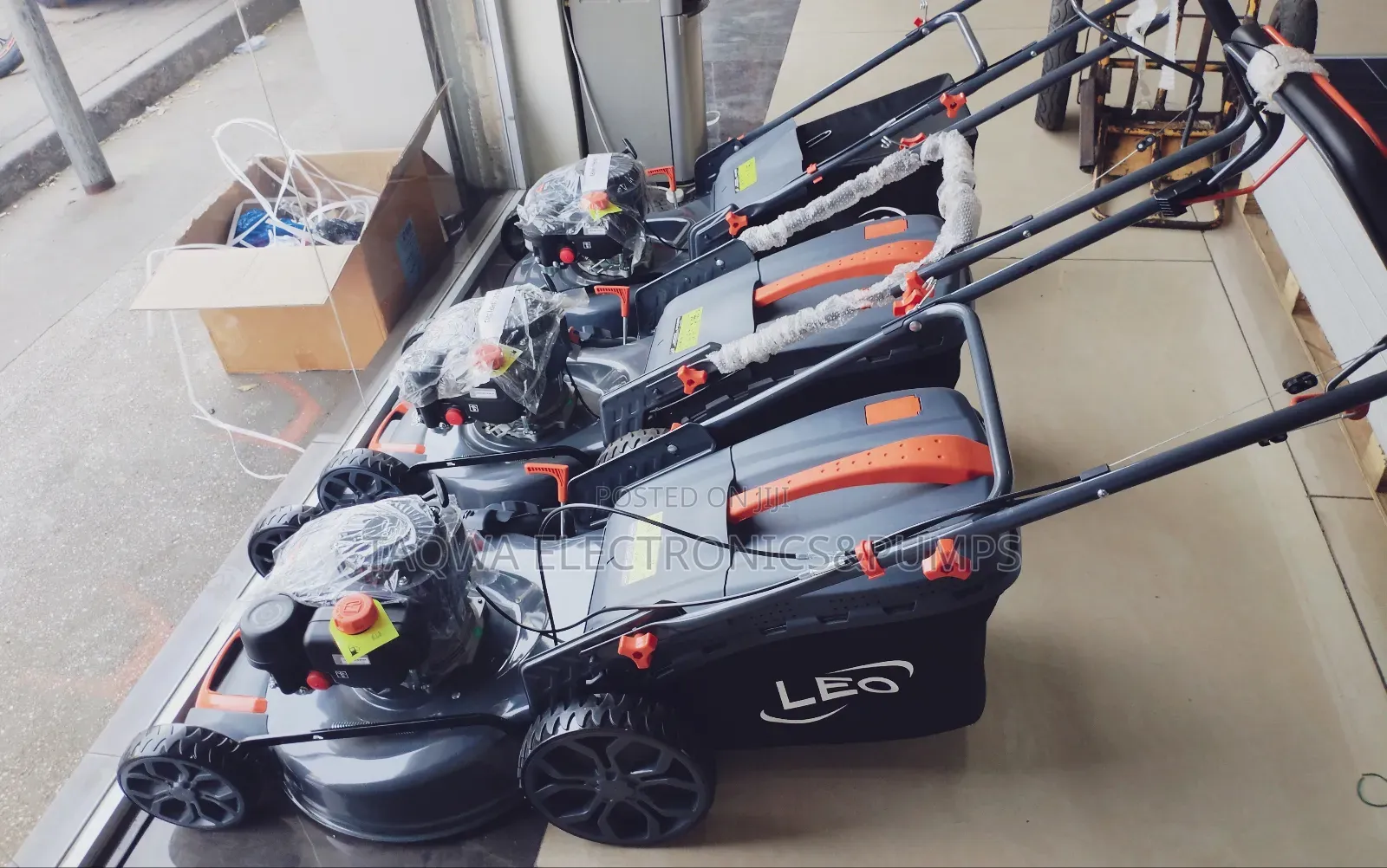 Size of 5.5hp Leo Lm51z-2l 5.5hp Lawn Mower