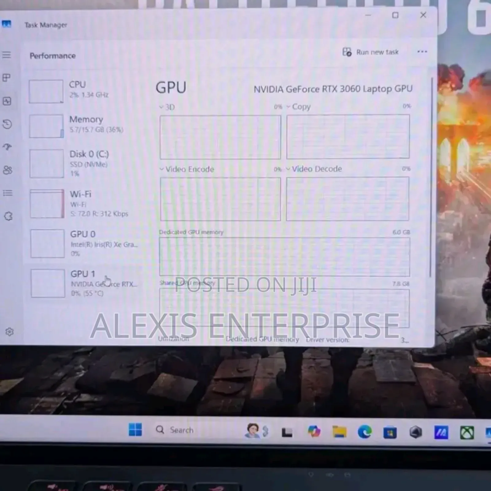 New Laptop Asus ROG Zephyrus G16 16GB Intel Core i7 SSD 512GB