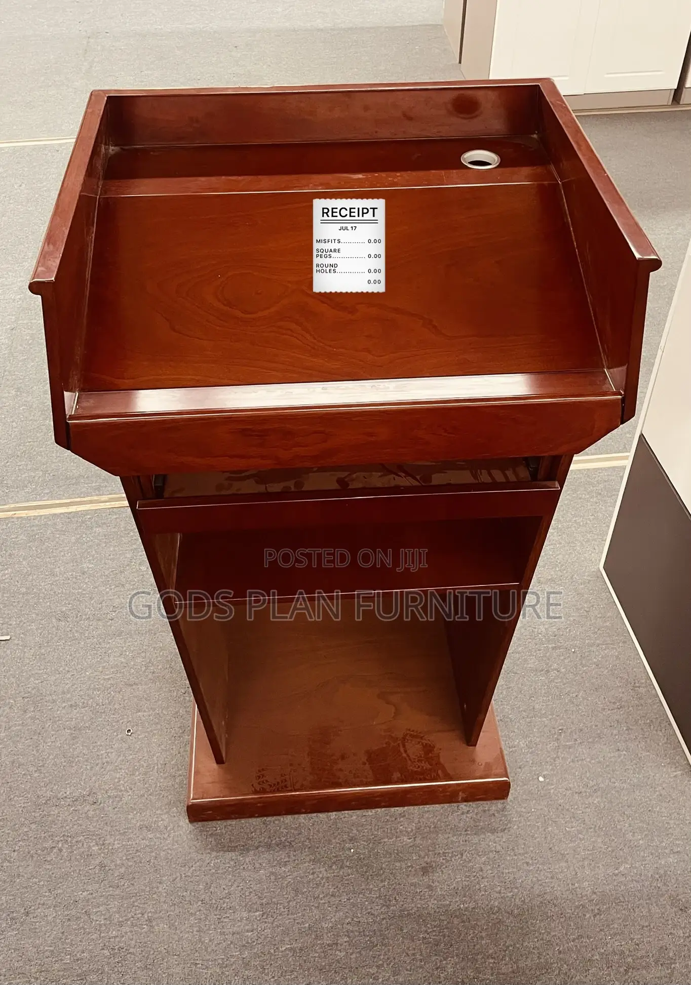 Wooden Podium/Pulpit