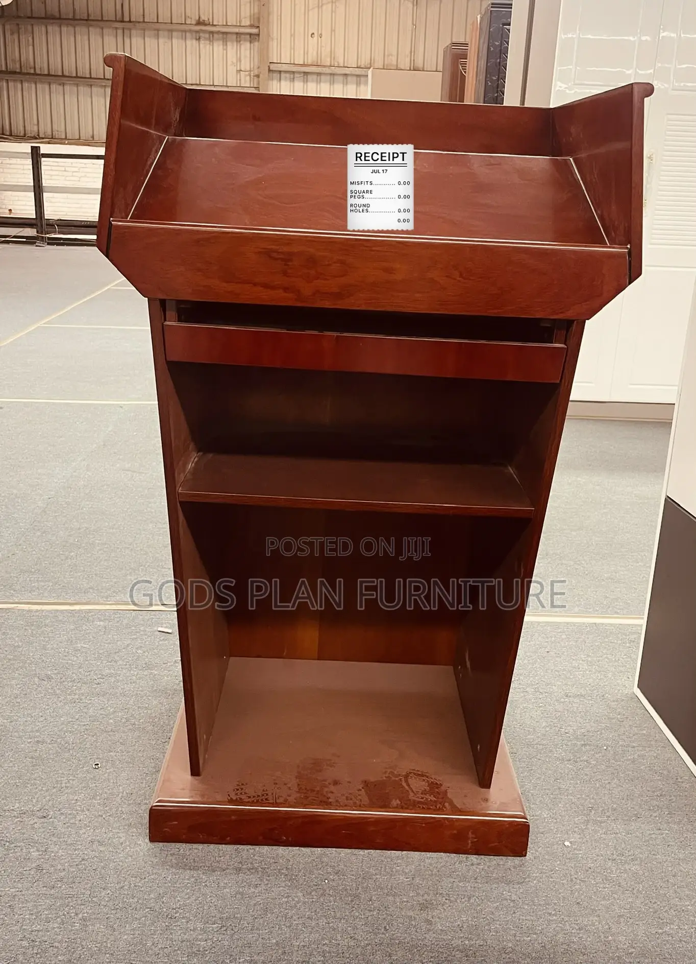 Wooden Podium/Pulpit