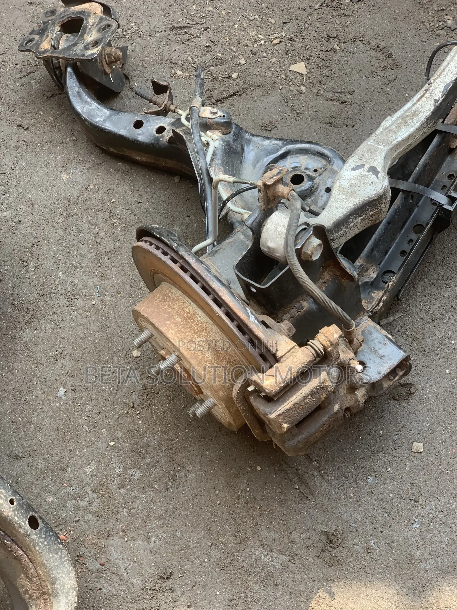 Complete Hubs, Shaft and Steering Rags