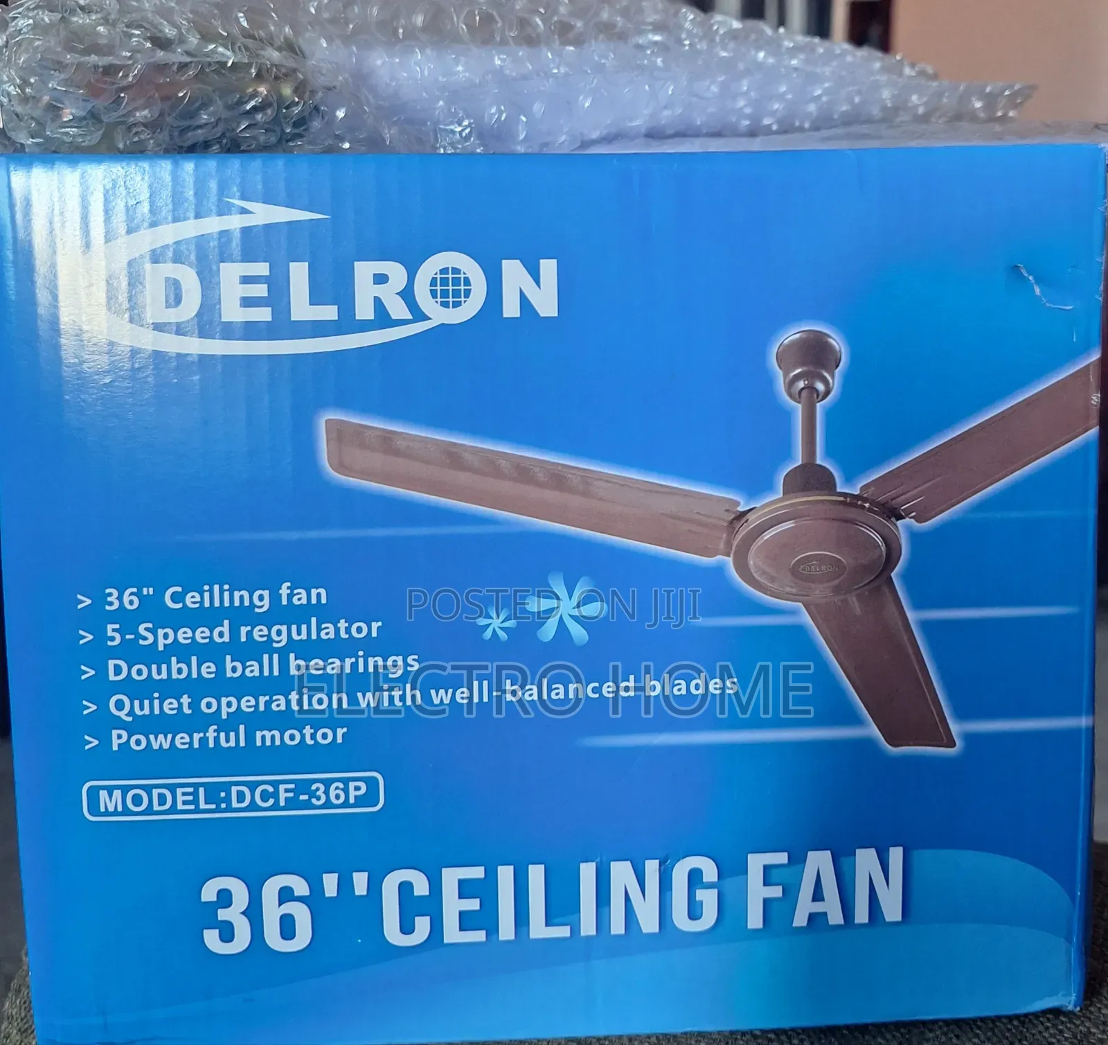 High Speed Delron 36 Inches Fan