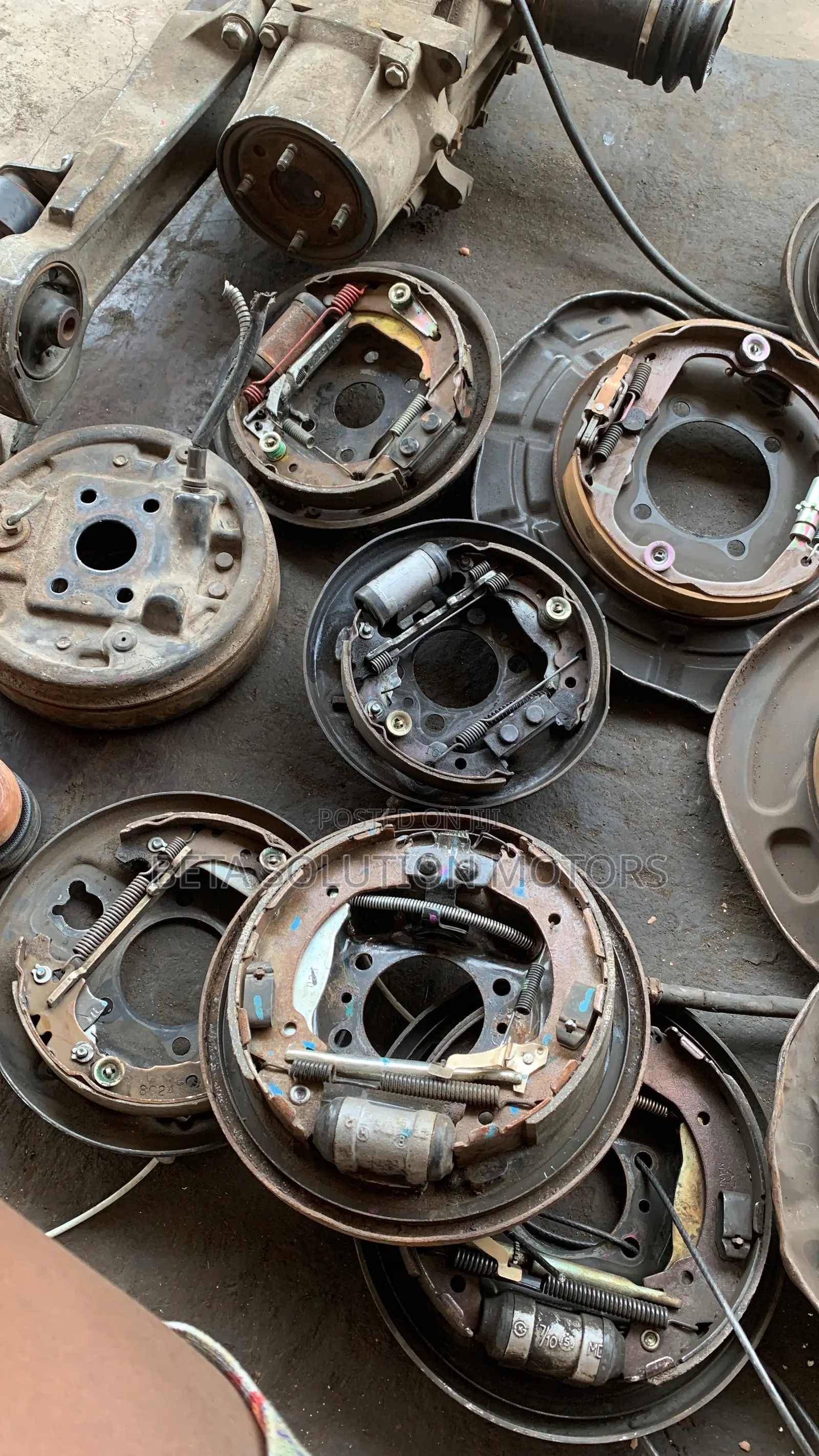 Brake Shoe and Rooter Discs