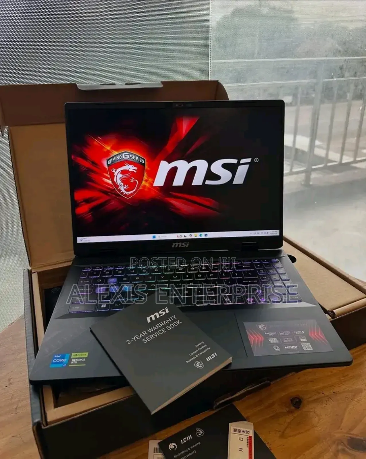 New Laptop HP Omen Pro 16GB Intel Core i9 SSD 1T