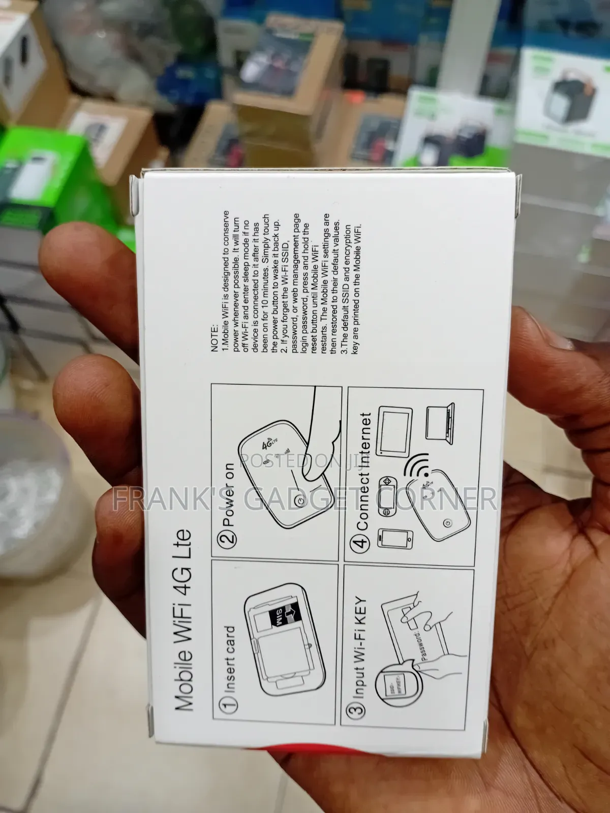 Portable Wireless Router With Sim Card Slot