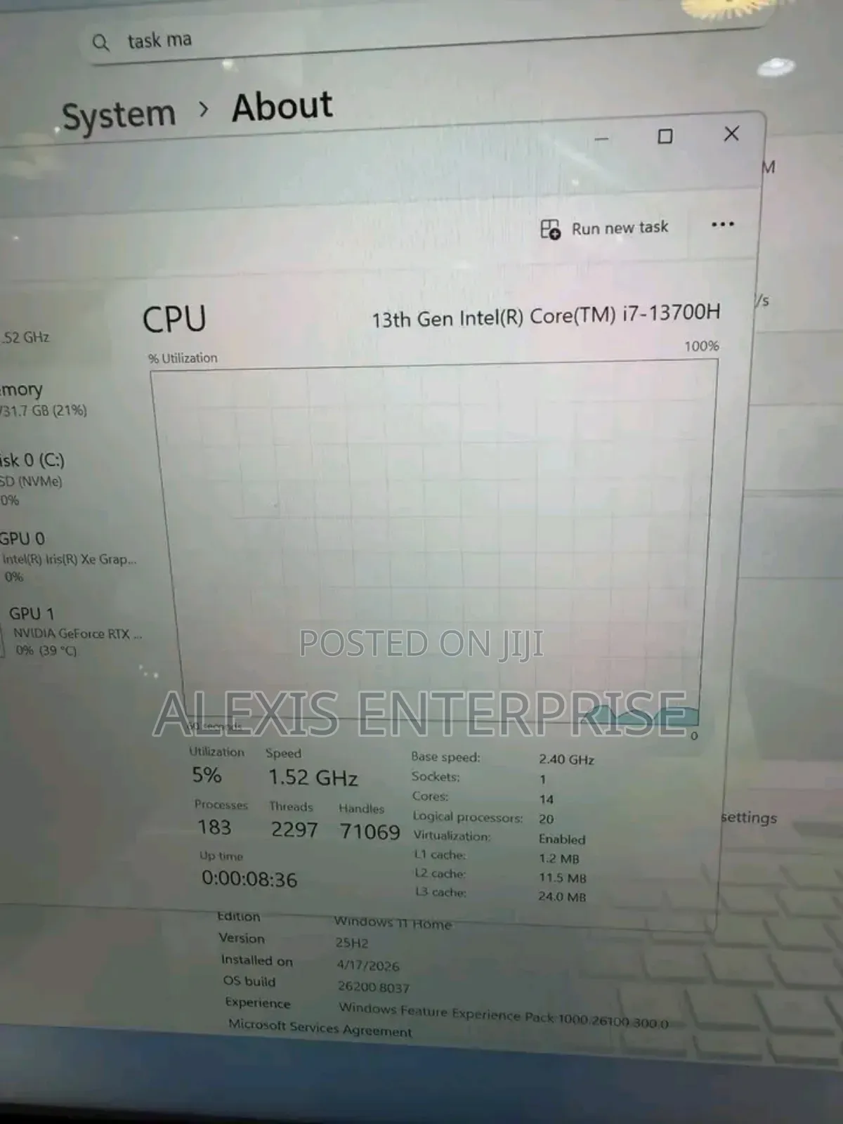 New Laptop HP Pavilion 15 32GB Intel Core i7 SSD 1T
