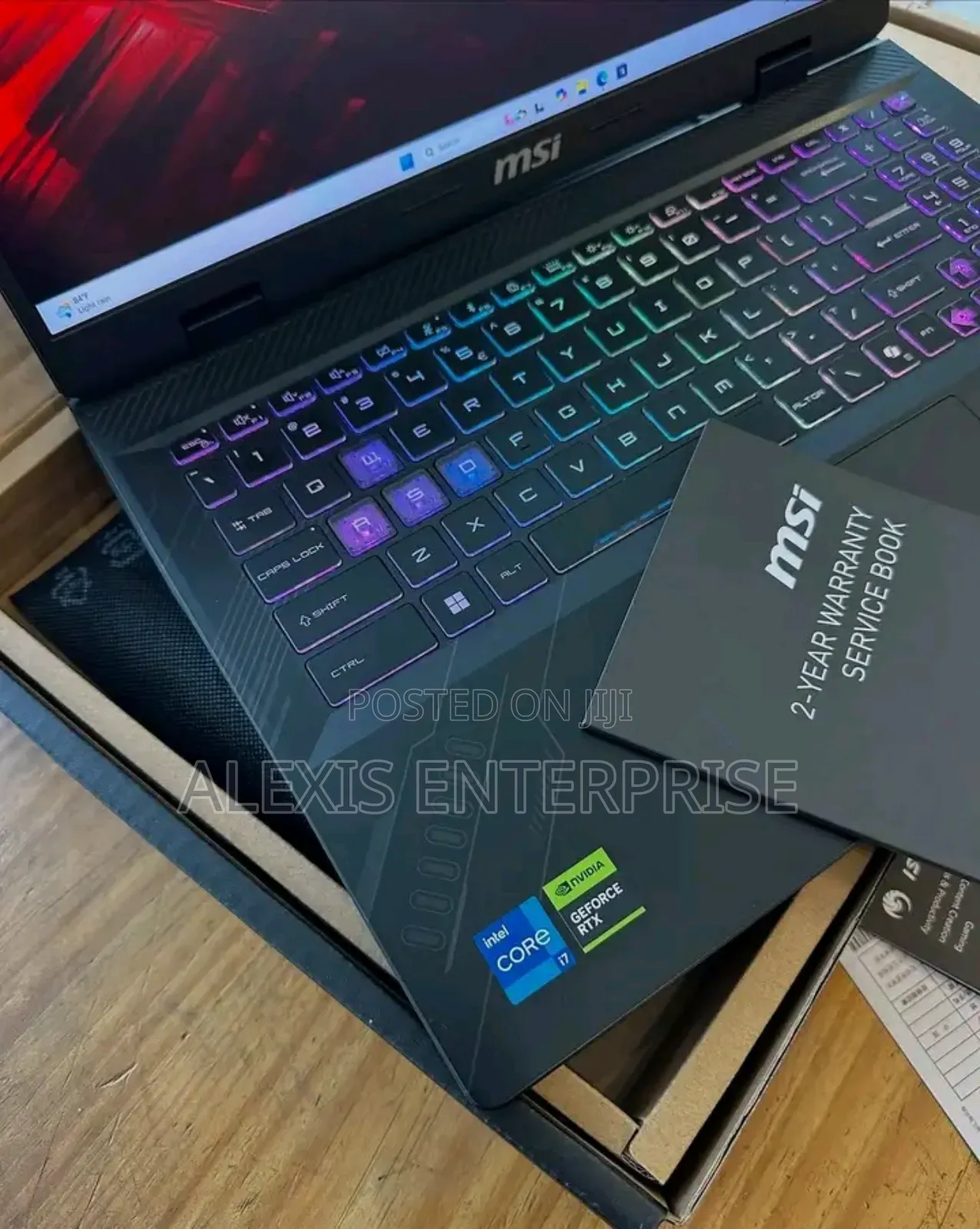 New Laptop MSI Cyborg 15 16GB Intel Core i7 SSD 1T