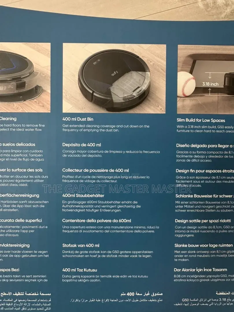 Eufy G50 Hybrid Robot Vacuum With Mop