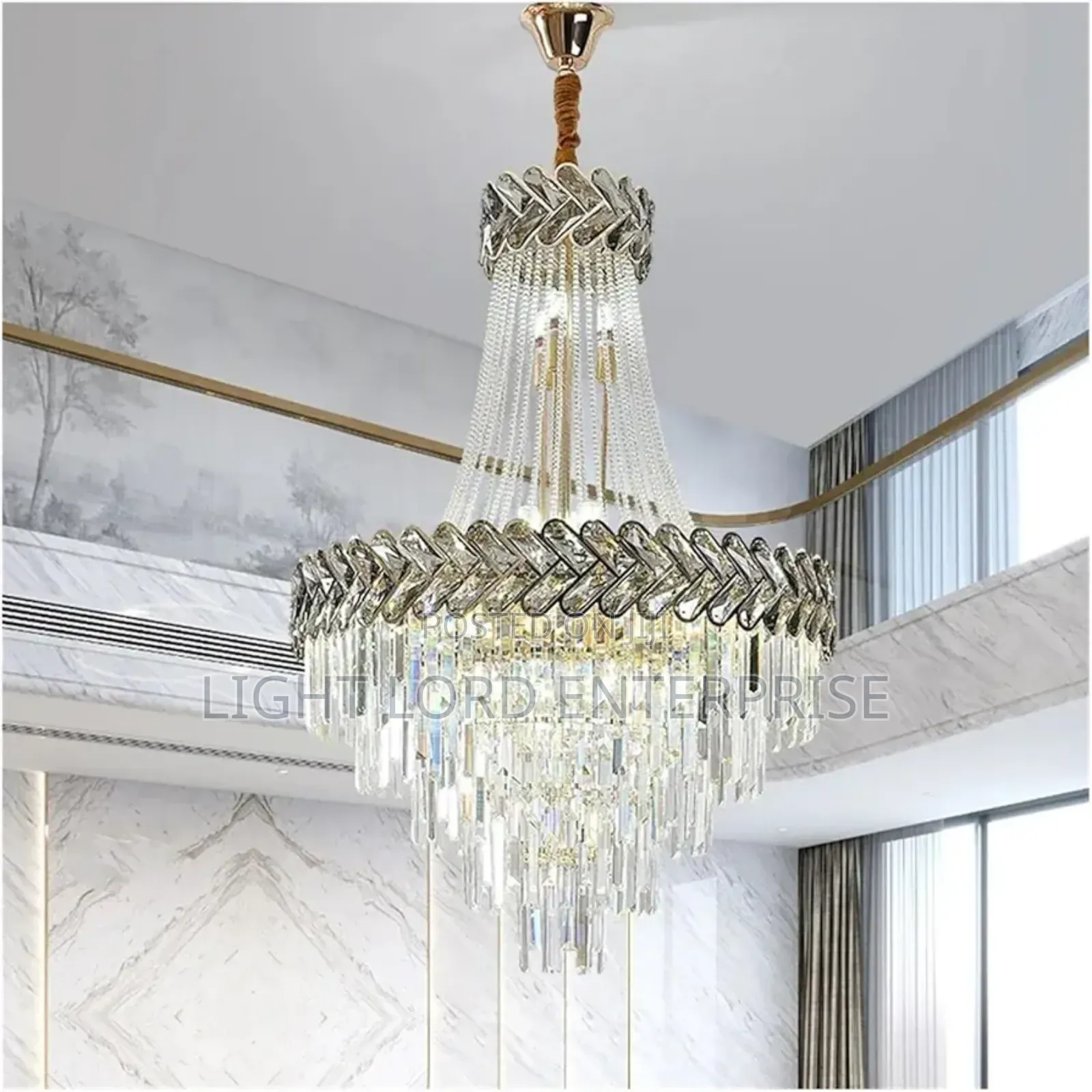 E14 Led Chandelier Hanging Light 600mm