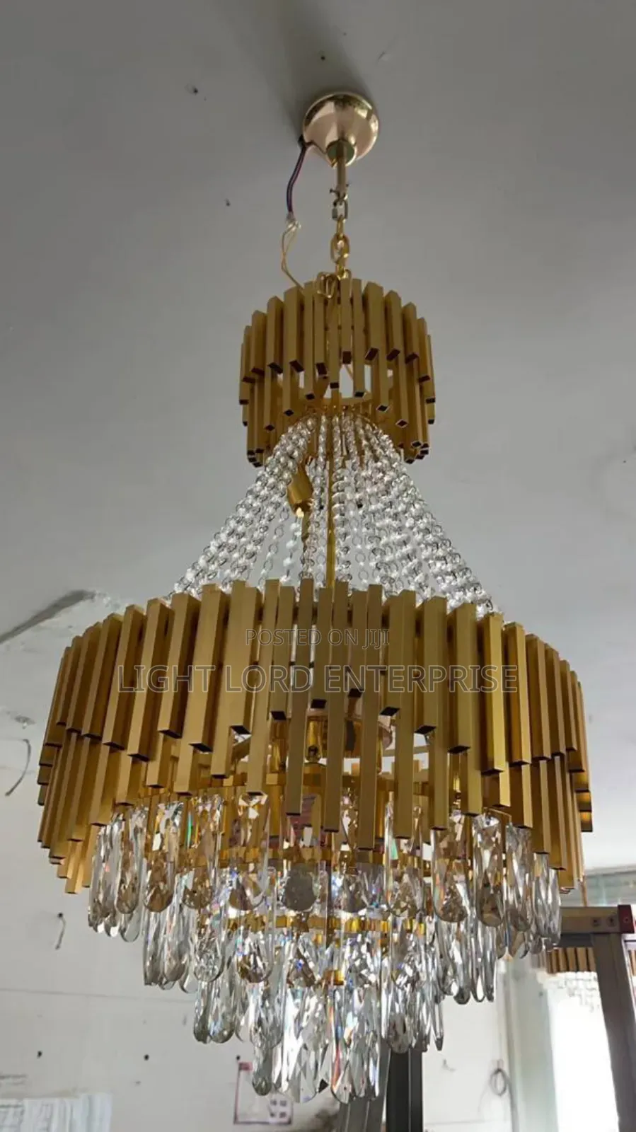 Basket Shell Chandelier Light 600mm