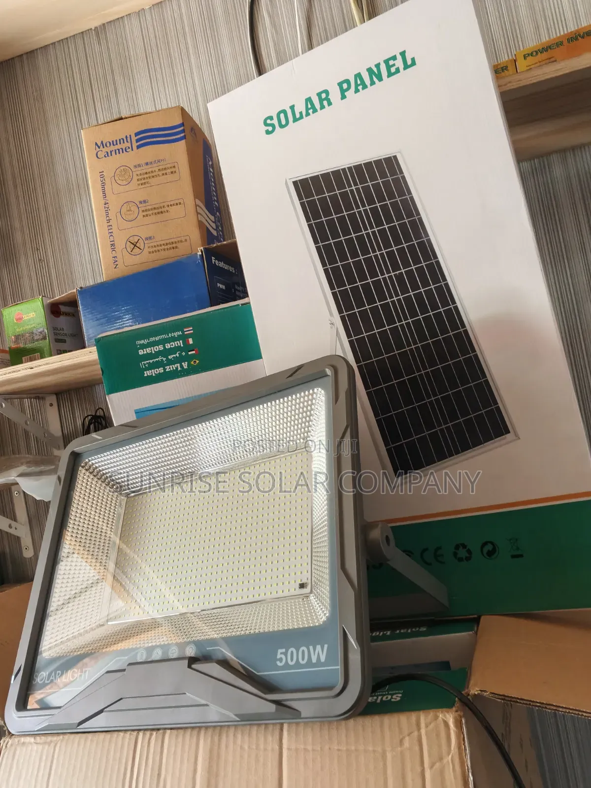 Solar Street Light 500w With 40w Panel