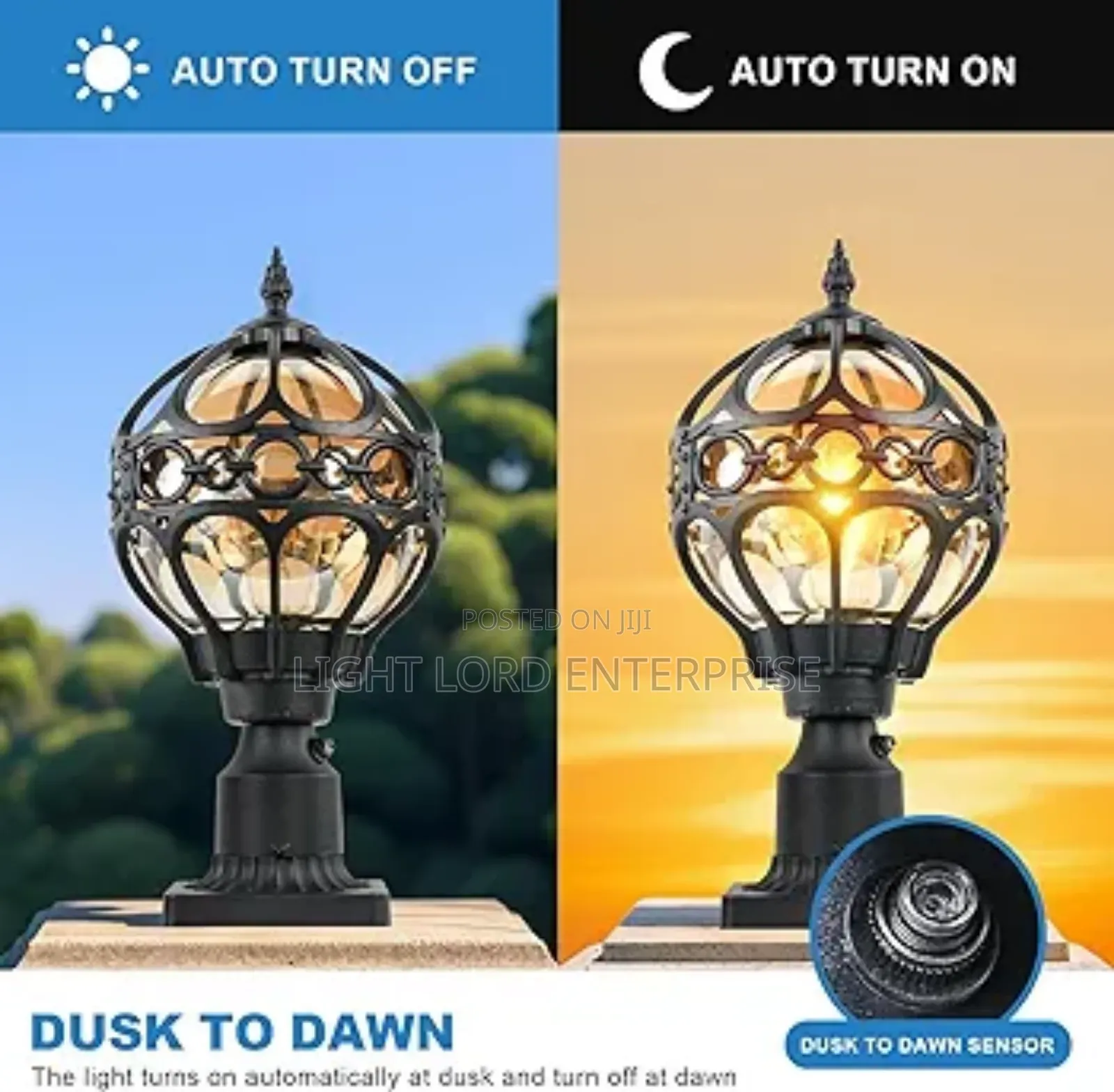 Unique Balk Shape Gate Light