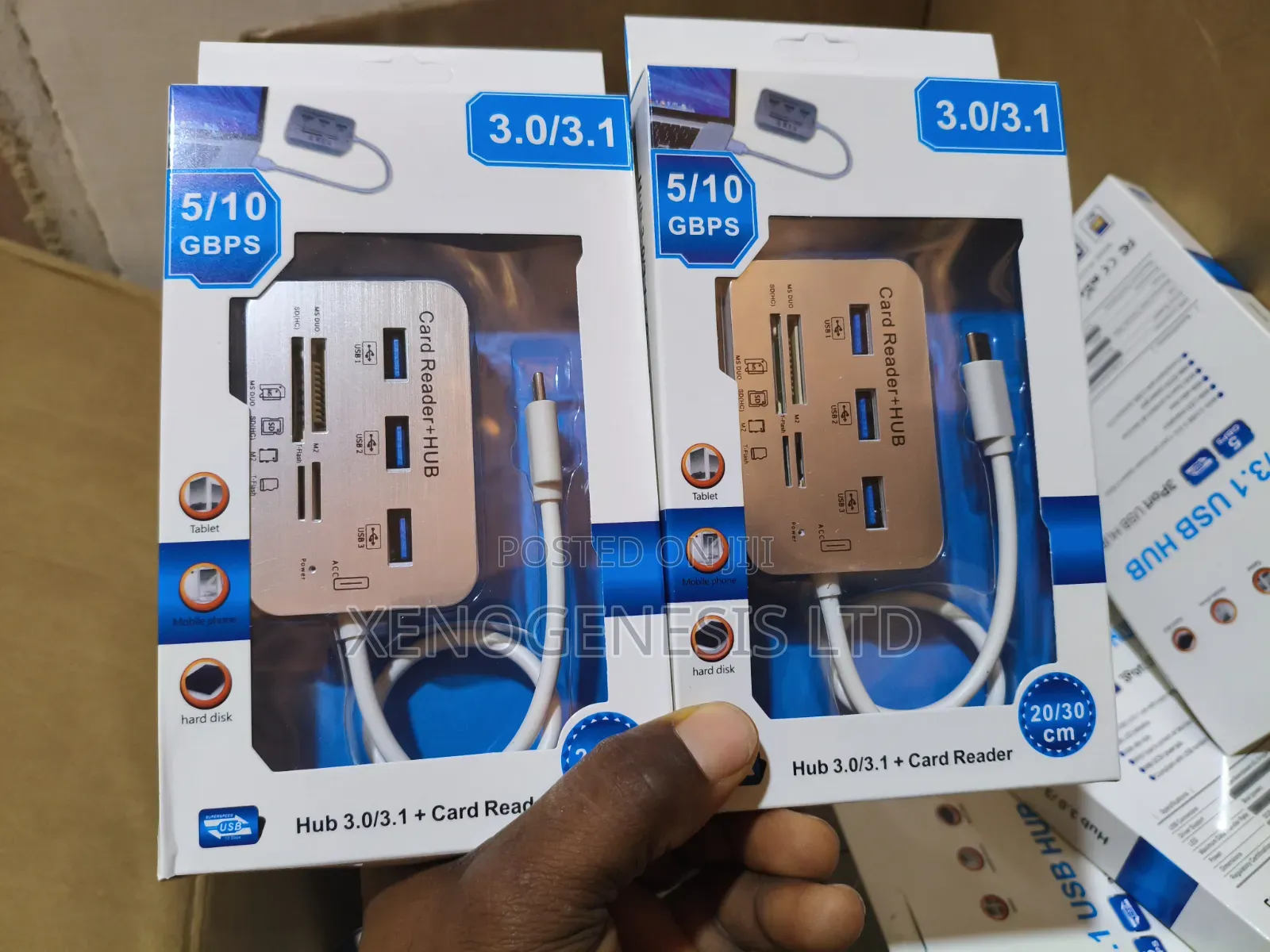 3.0/3.1 Usb Type C Hub + Reader