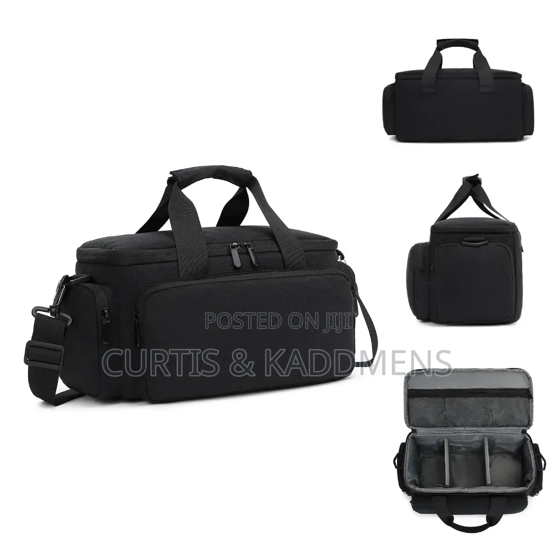Cross Body Camera Bag With Inner Removable Partitions