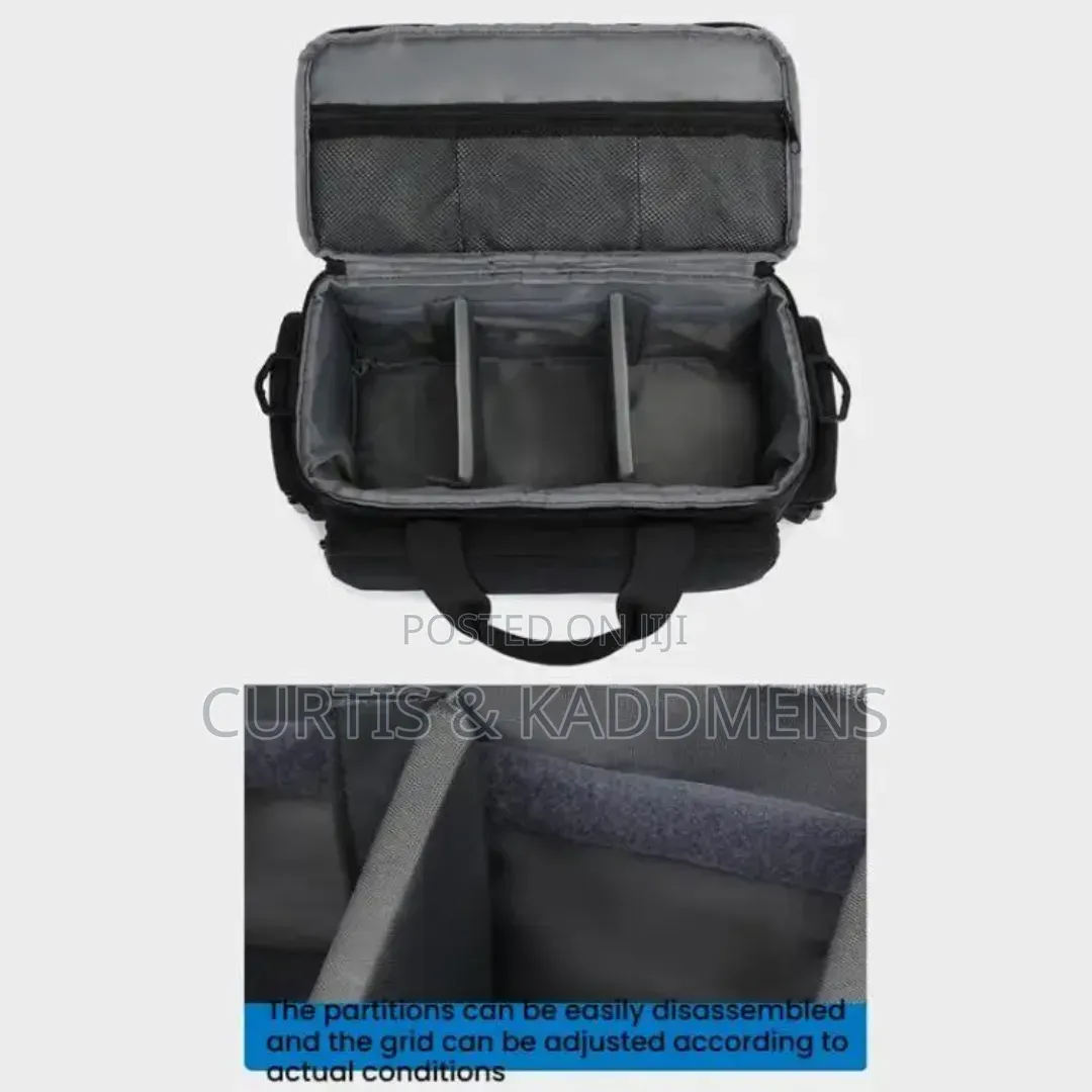 Cross Body Camera Bag With Inner Removable Partitions
