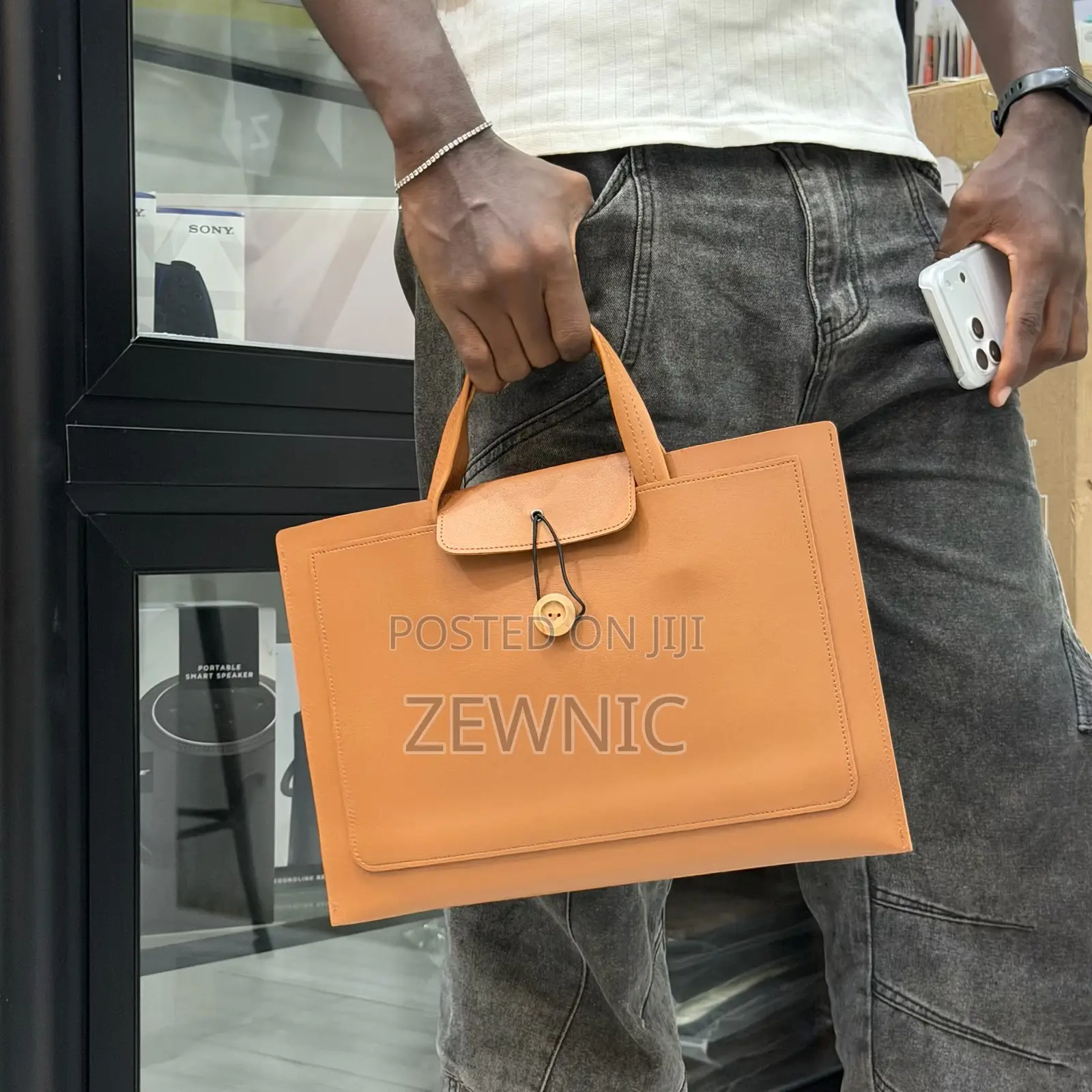 14 16 Inch Leather Laptop Bag