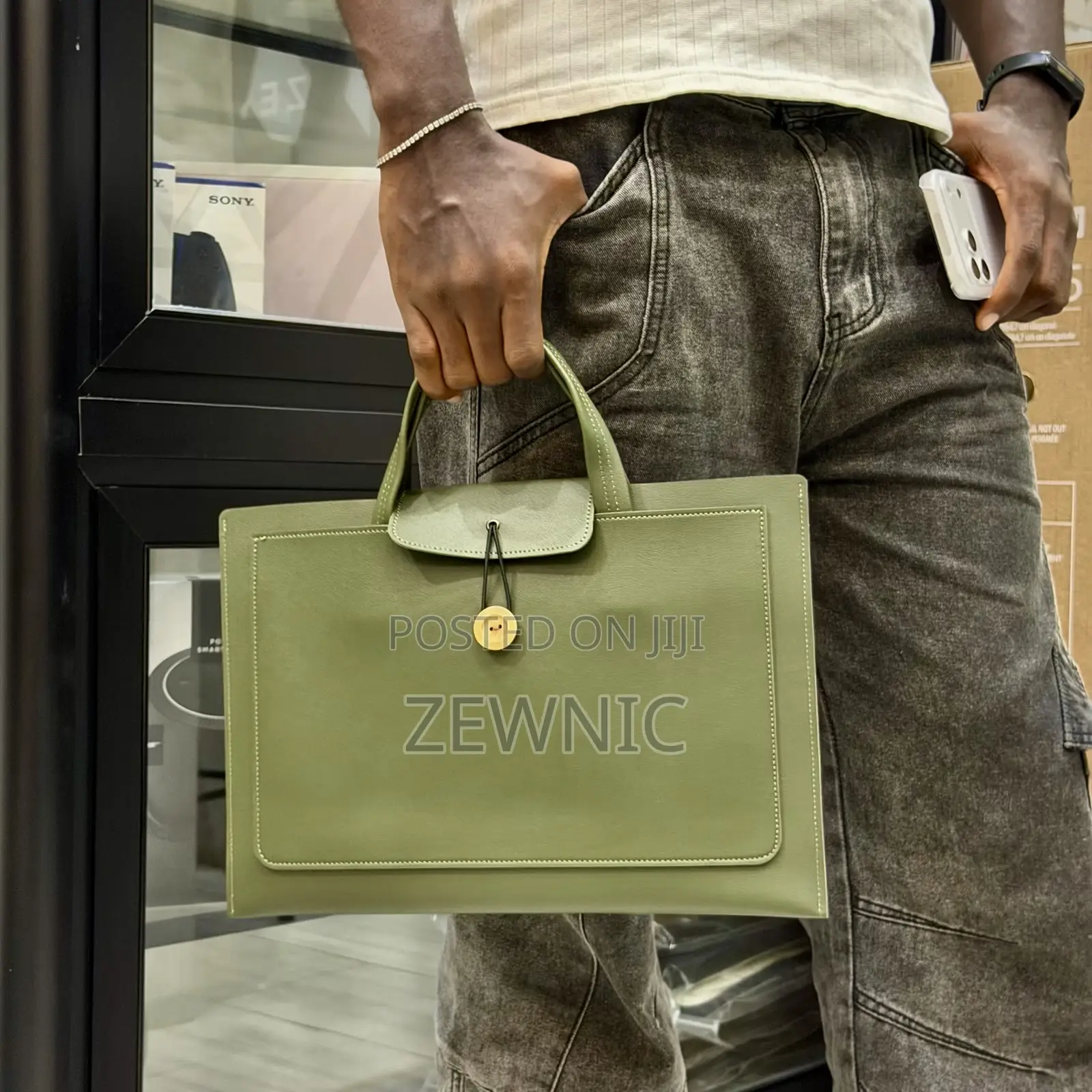 14 16 Inch Leather Laptop Bag