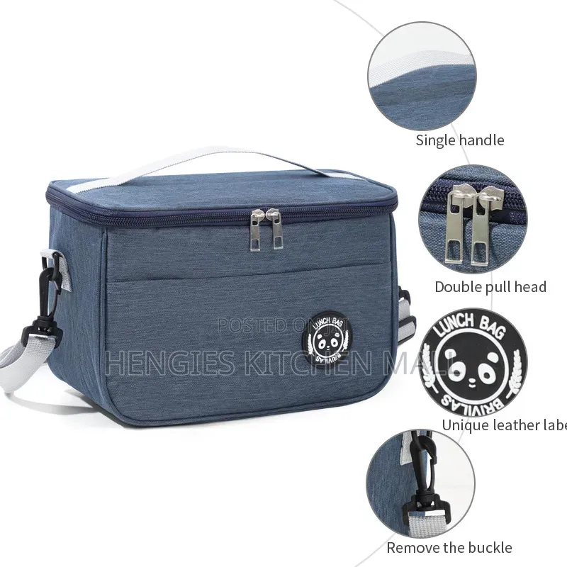 Insulated Lunch Bag With Shoulder Strap