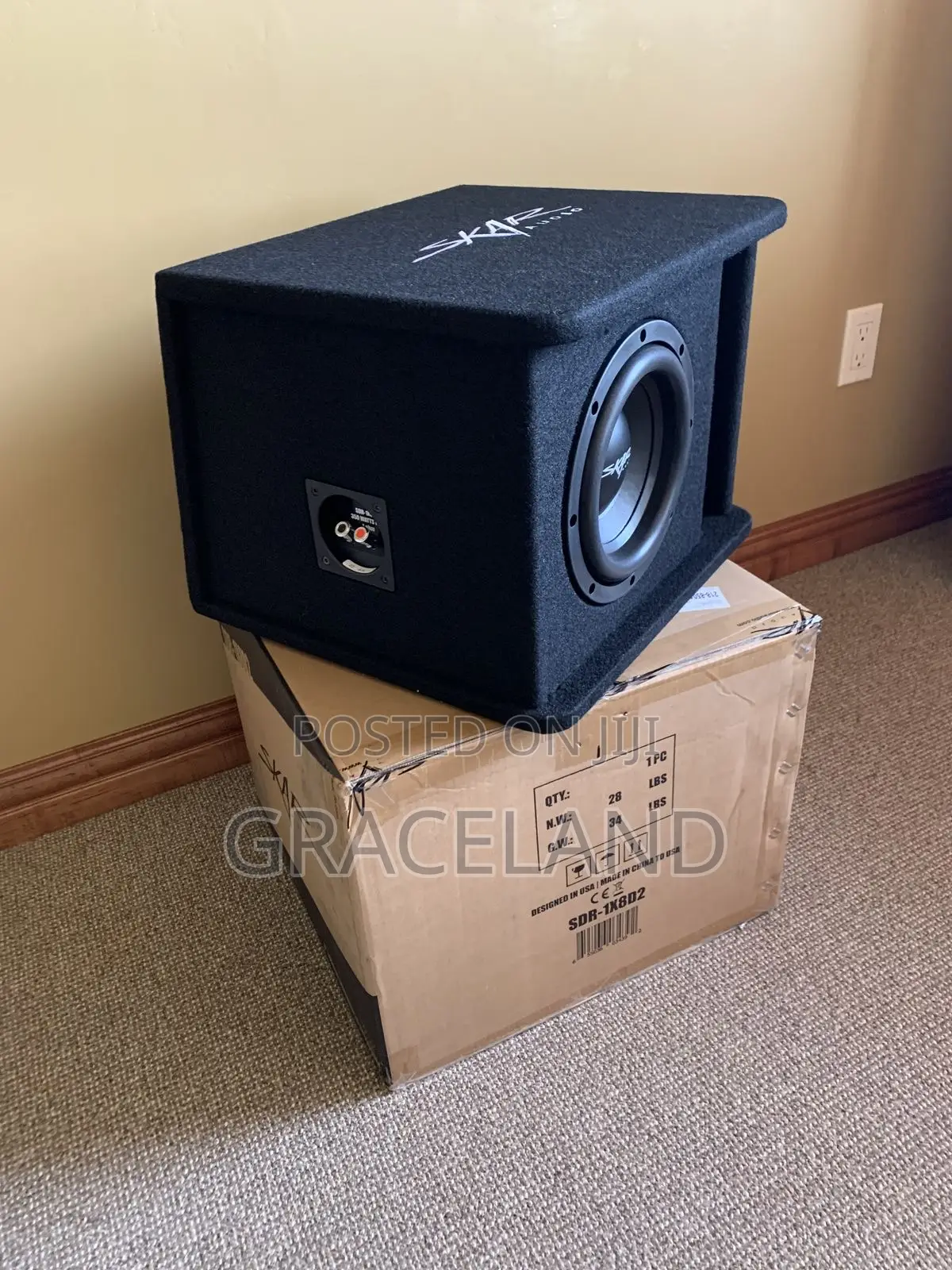 This Is Original Car Bass Speaker Good Sounds Receiver
