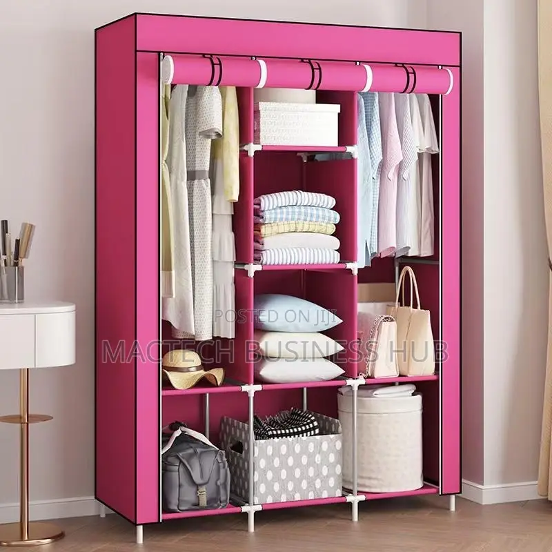 3 Tier Fabric Wardrobe